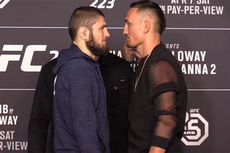 khabib vs holloway|Why did the fight between Khabib Nurmagomedov and Max .
